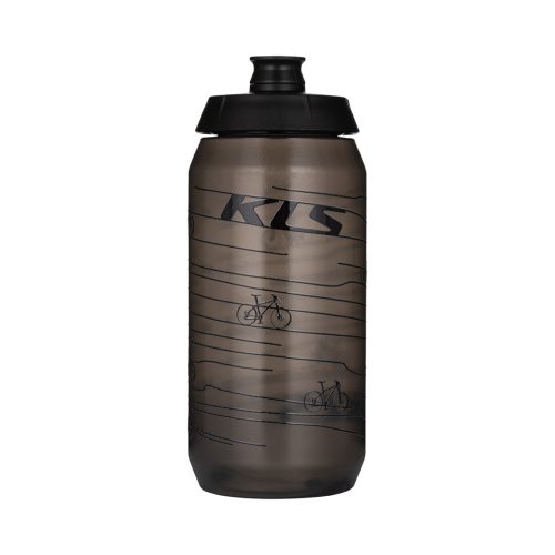 Kulacs KOLIBRI Transparent Black 550ml