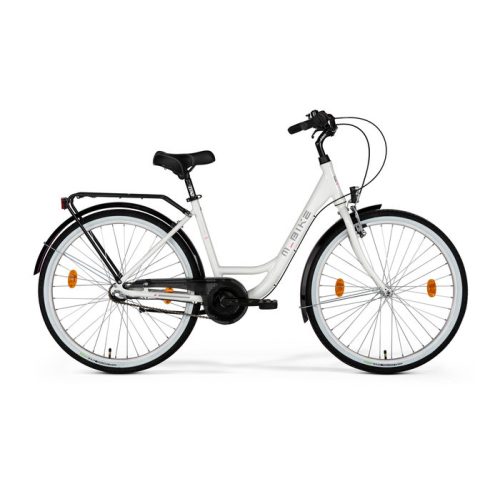 M-BIKE CITYLINE328 46cm 28" selyem fehér